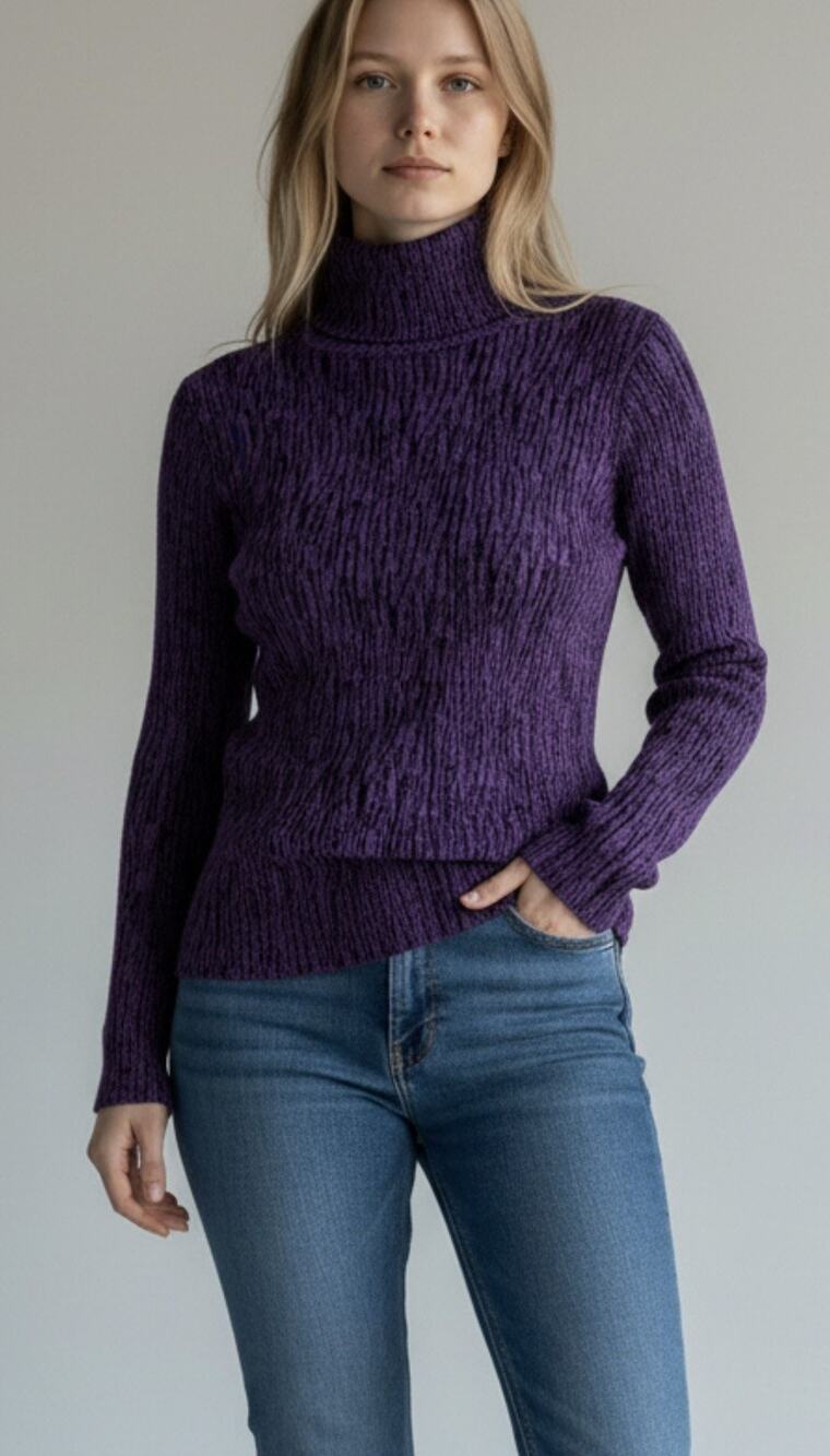 NWT ATHLETA Flurry Blizzard Rib Turtleneck Top Black XL Base Layer Hike Winter